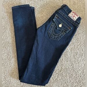 True Religion Skinny Jeans size 26 Y2K 2000s denim